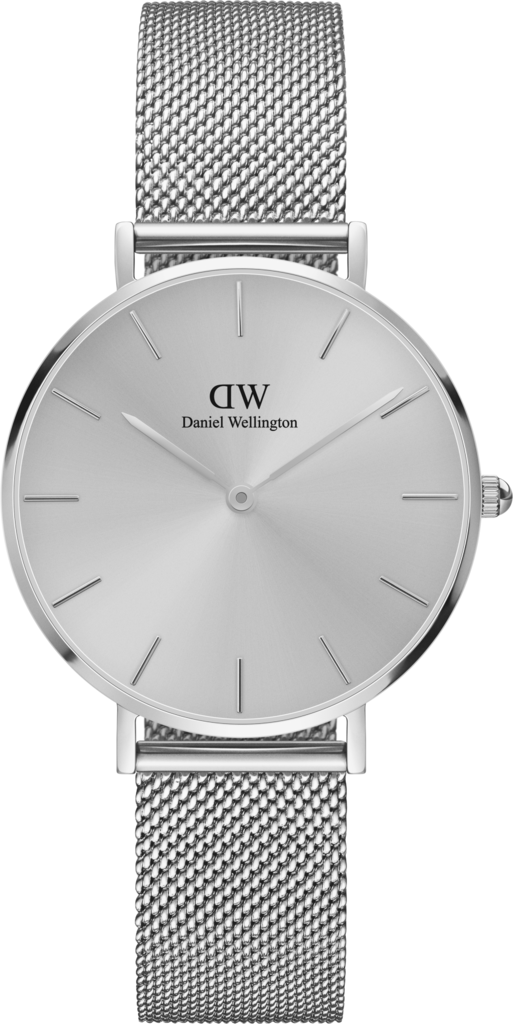 Годинник кварцевий Daniel Wellington DW00100468 Petite Unitone 32 S Silver