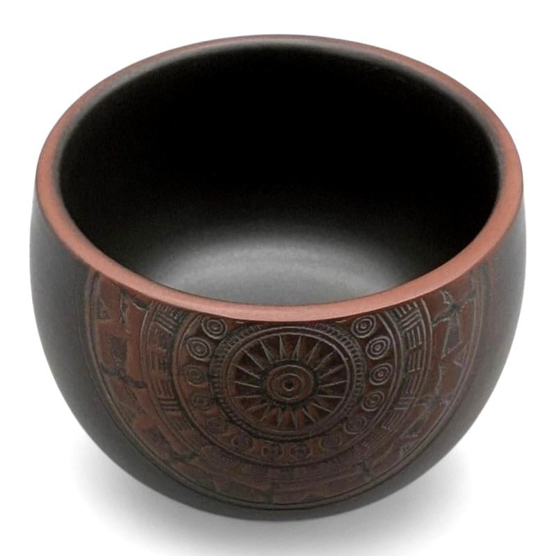 Пиала-Мандала Цзяньшуйская глина 70 мл (10-1-0302) - фото 3