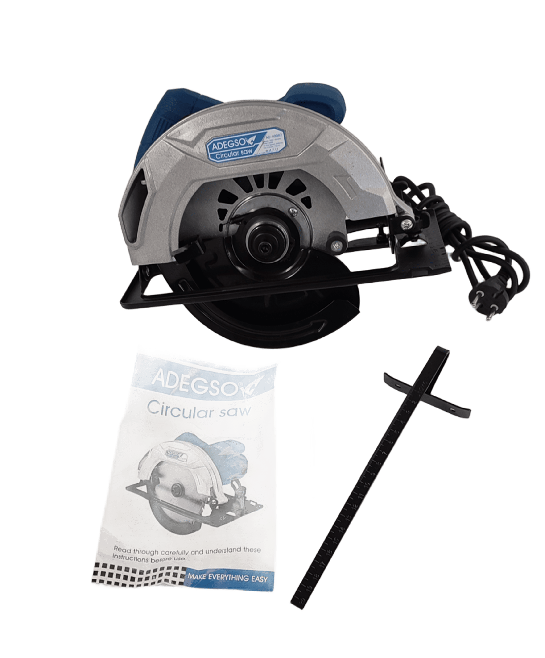 Пила дисковая ADEGSO AD-40082 185 мм 1600 Вт (29739406)