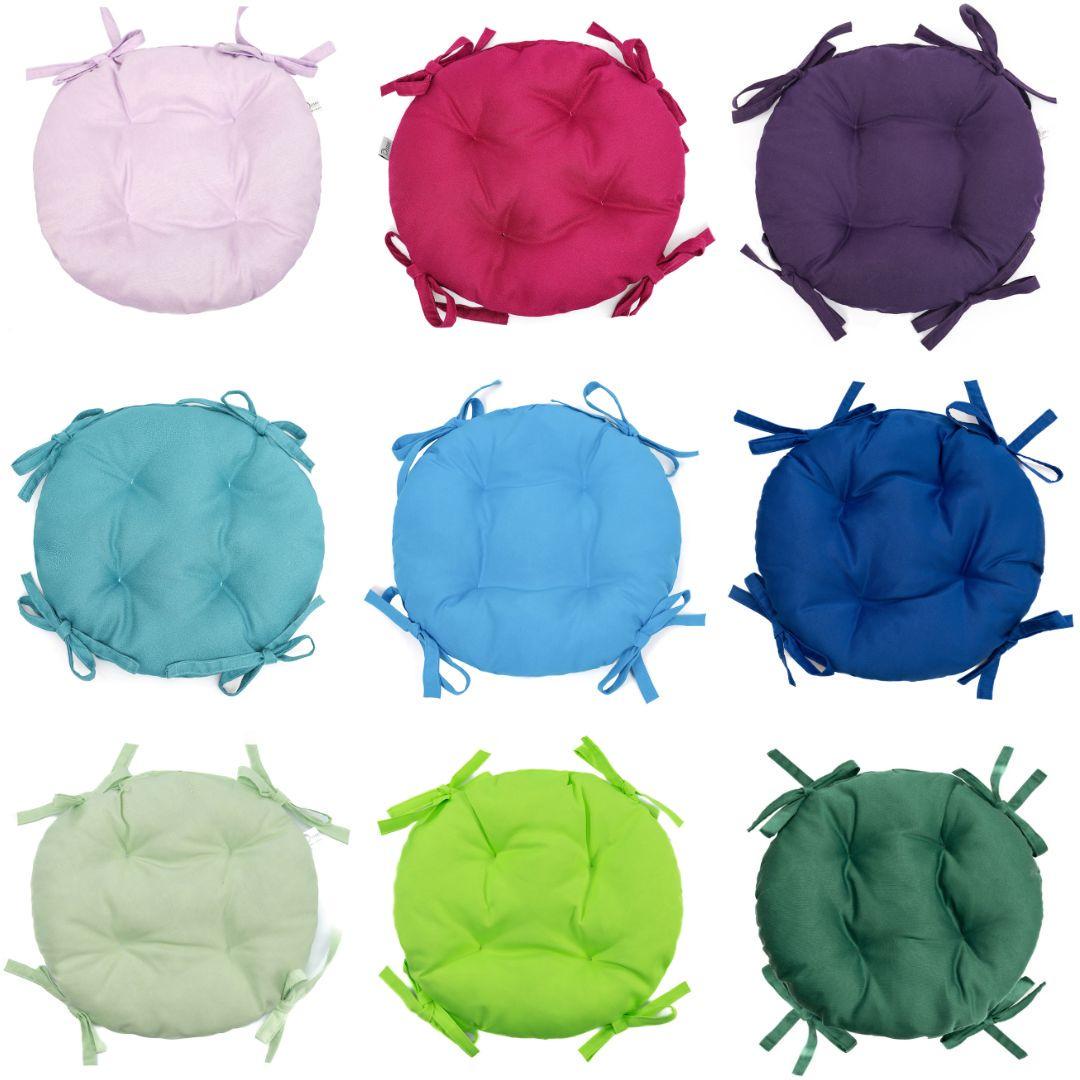 Подушка для стула/кресла/табурета 35х8 см Фиолетовый (1787086415) - фото 4 Подушка для стула/кресла/табурета 35х8 см Фиолетовый (1787086415) - фото 4