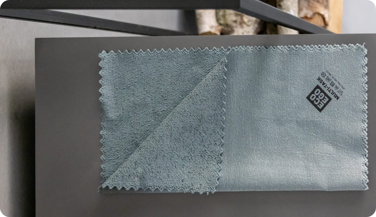 Серветка York ECO EGOMULTI TASK із мікрофібри гібридна 35х35 см - фото 9