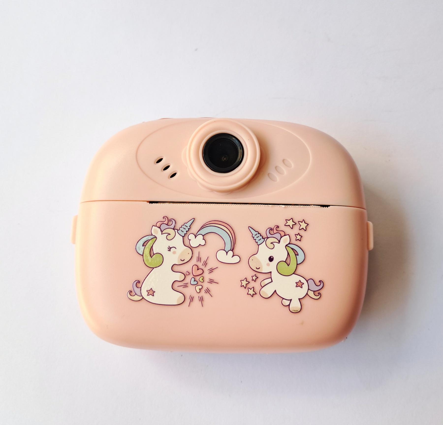 Фотоапарт дитячий з миттєвим друком єдиноріжки Рожевий (FD-121) - фото 13 Фотоапарт дитячий з миттєвим друком єдиноріжки Рожевий (FD-121) - фото 13