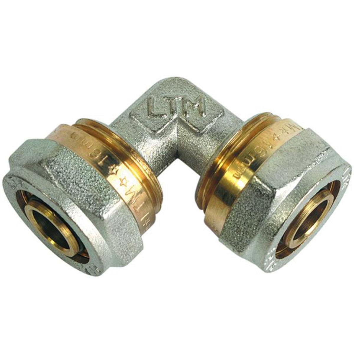 Колено промежуточное неразборное ЭКО 16x16 мм