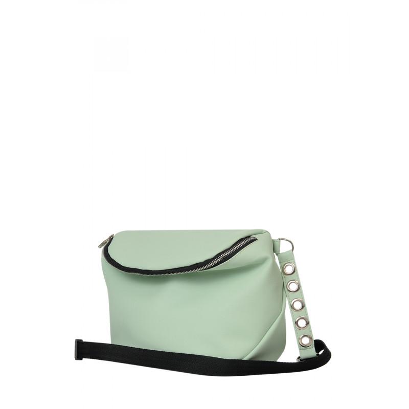 Женская сумка Sambag Milano SZS 25x20x10 см Мятный