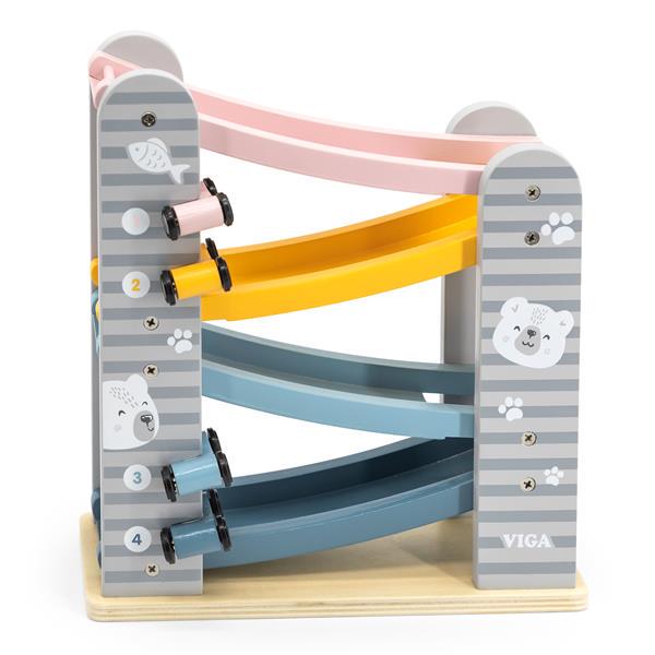 Дерев'яний ігровий набір Viga Toys PolarB Трек (44013) - фото 3 Дерев'яний ігровий набір Viga Toys PolarB Трек (44013) - фото 3