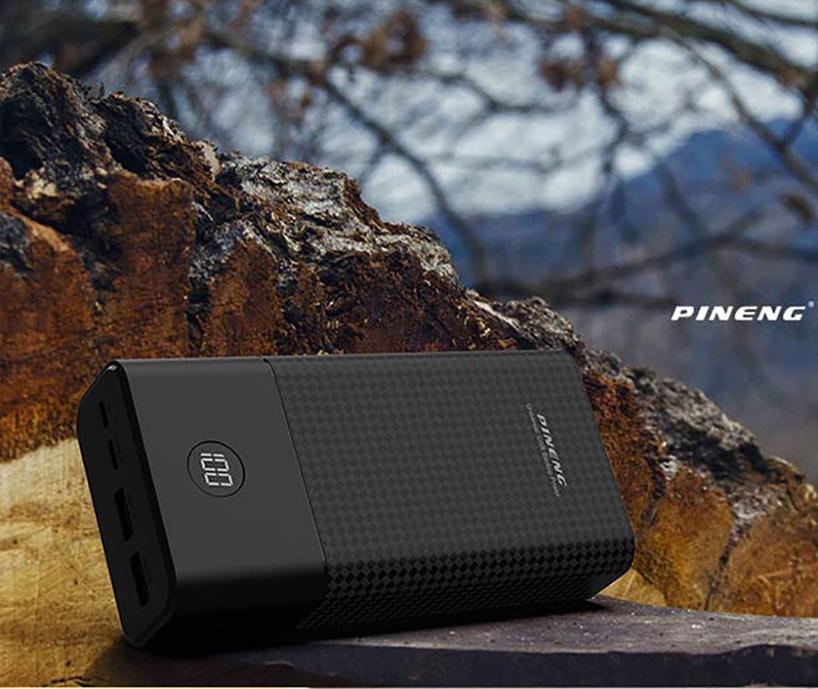 Повербанк Pineng PN-899 PD 30000 mAh Black (89901) - фото 7