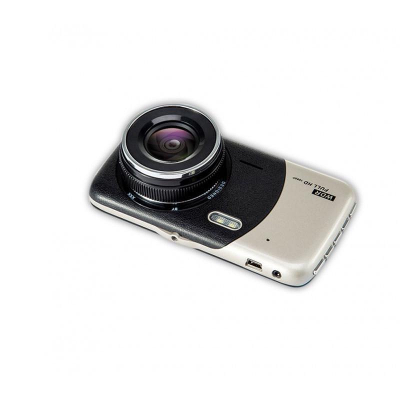 Автомобильный видеорегистратор DVR D503S A18 2 камеры и сенсорный экран