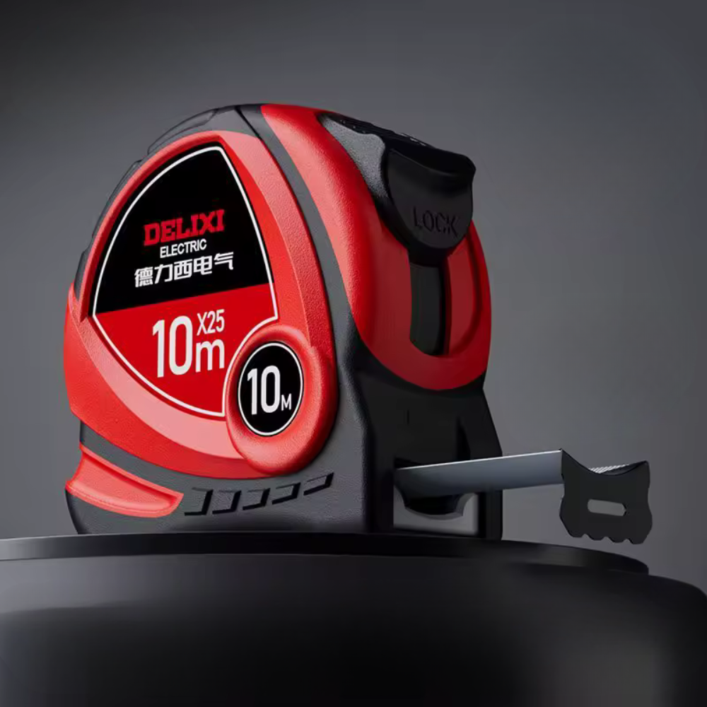 Рулетка измерительная двойная строительная с метрической и дюймовой системой прорезиненная противоударная 10 м Черно-красный Рулетка измерительная двойная строительная с метрической и дюймовой системой прорезиненная противоударная 10 м Черно-красный