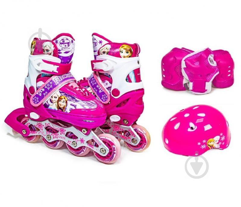 Комплект роликов "Frozen" Pink (размер 35-38) 1172502856