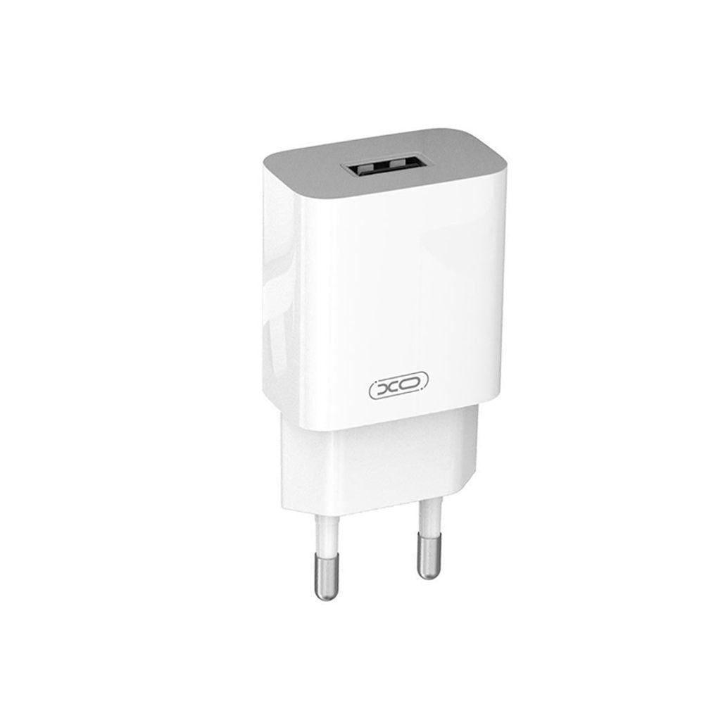 Зарядное устройство сетевое XO L99 1USB 2,4A White (780)