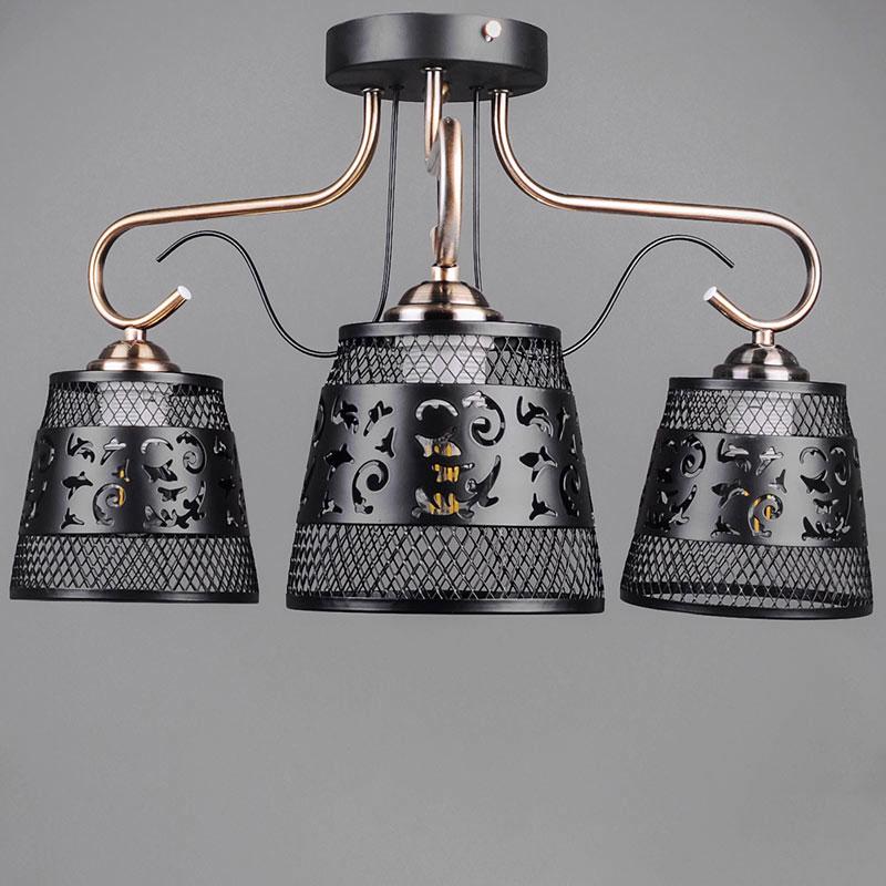 Люстра потолочная Light House DL-17215/3 Черный