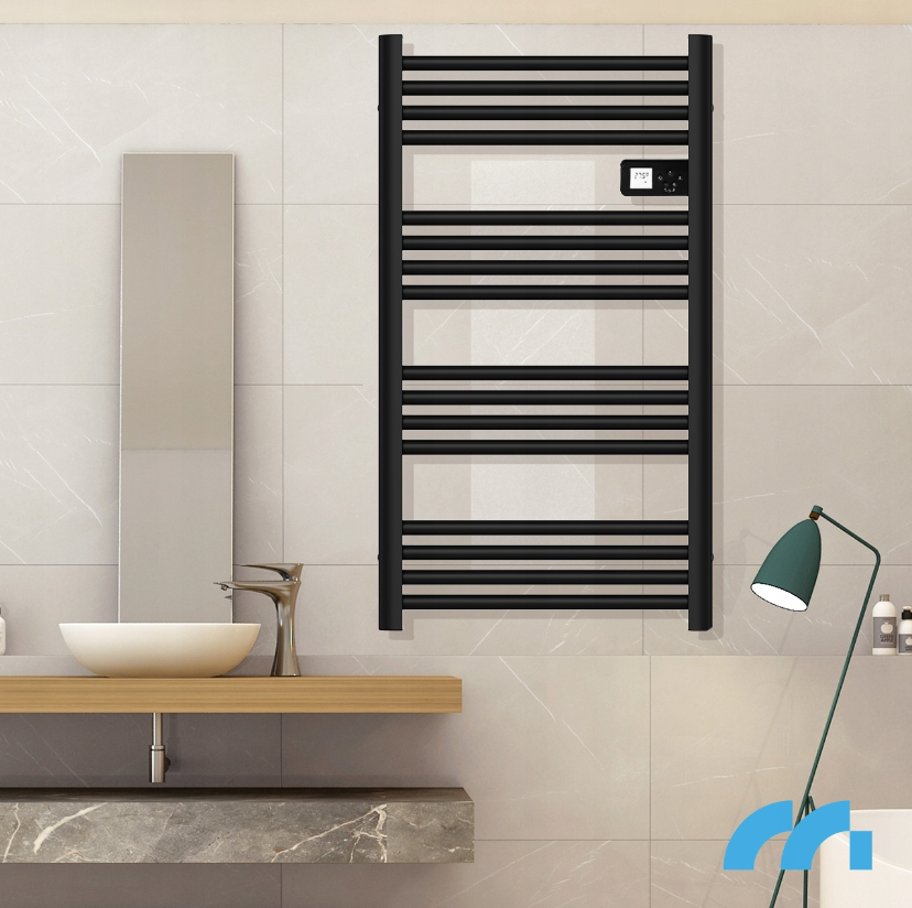 Сушарка для рушників електрична з термостатом Maltec 500 Вт Чорний - фото 4 Сушарка для рушників електрична з термостатом Maltec 500 Вт Чорний - фото 4