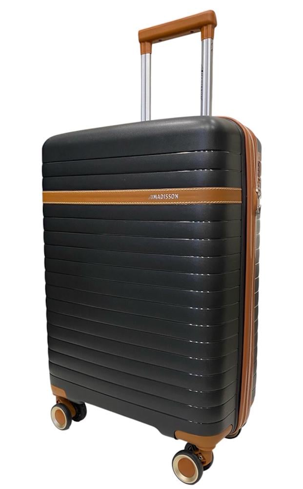 Чемодан компактный Madisson Snowball 63703 полипропилен Черный
