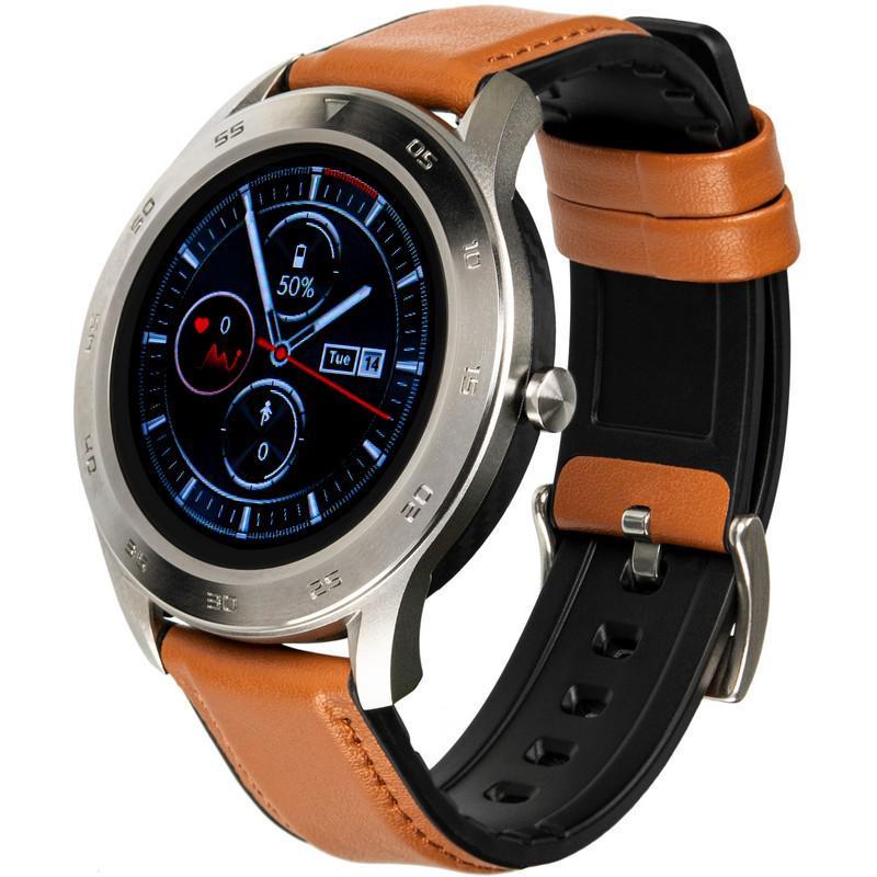 Часы смарт Smart Gelius Pro GP-L3 Urban Wave 2020 IP68 Silver/Brown