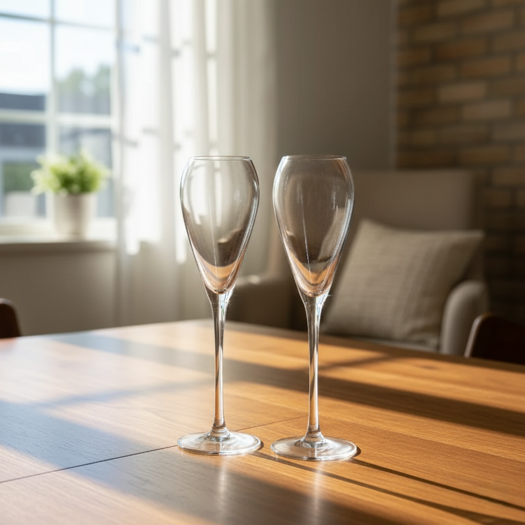 Комплект бокалов для шампанского Sakura 220 мл 2 шт. - фото 2