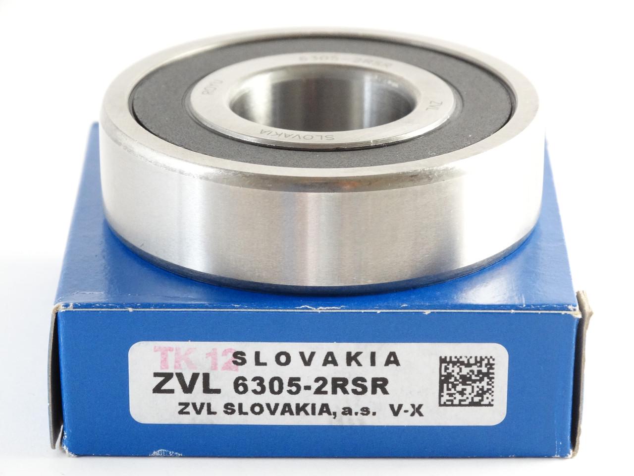 Подшипник ZVL SLOVAKIA 6305 2RS (p573)