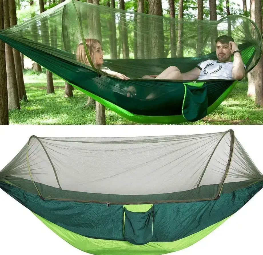 Гамак туристичний Hammock з москітною сіткою (H200-MK) - фото 7