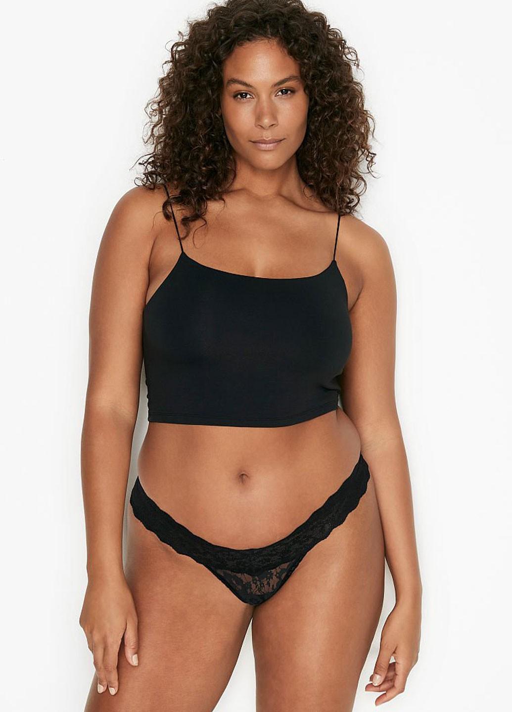 Женские трусы Victoria's Secret 704000413658QB4OS One size Черный (44728921) Женские трусы Victoria's Secret 704000413658QB4OS One size Черный (44728921)