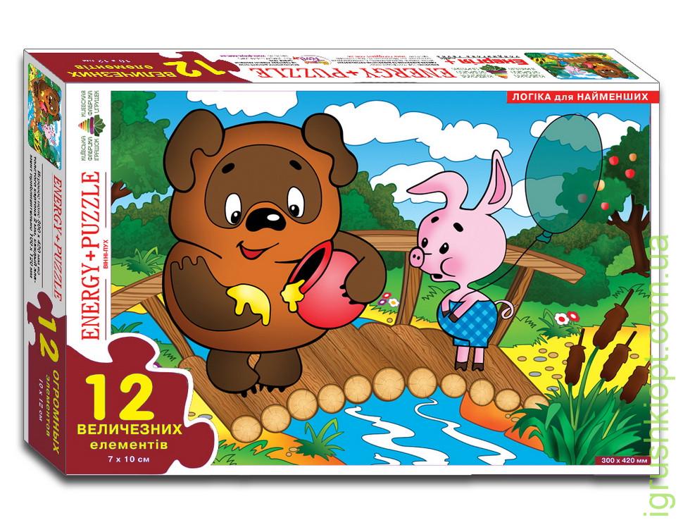 Пазлы Винни-Пух 6102 12 элементов (4820121186102)