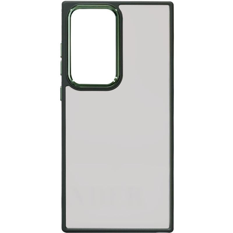 Противоударный Чехол Epik для Samsung Galaxy A33 North Guard TPU+PC Dark Green