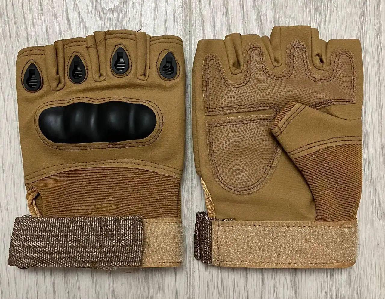 Тактические перчатки Oakley Factory Pilot Glove с усиленной защитой косточек L Coyote/Khaki (OAK-FP2-L-COY)