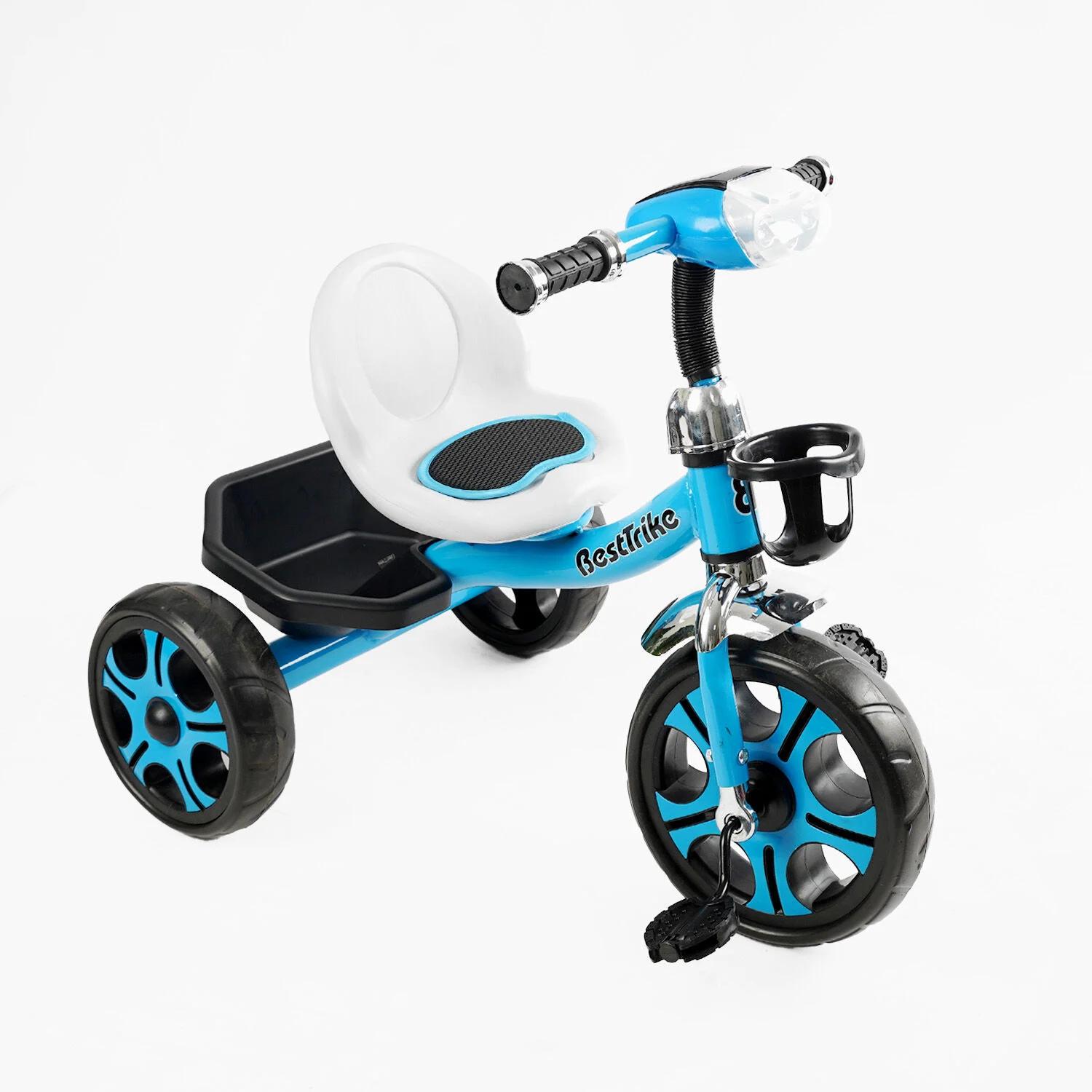 Детский велосипед трехколесный Best Trike BS-24513 колеса EVA/переднее 12"/заднее 10" (25371037)