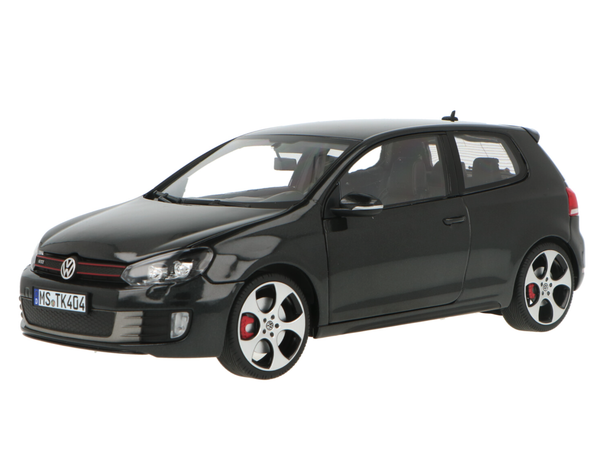 Модель автомобиля Norev 1:18 Volkswagen Golf 6 GTI Grey Metallic (188503)