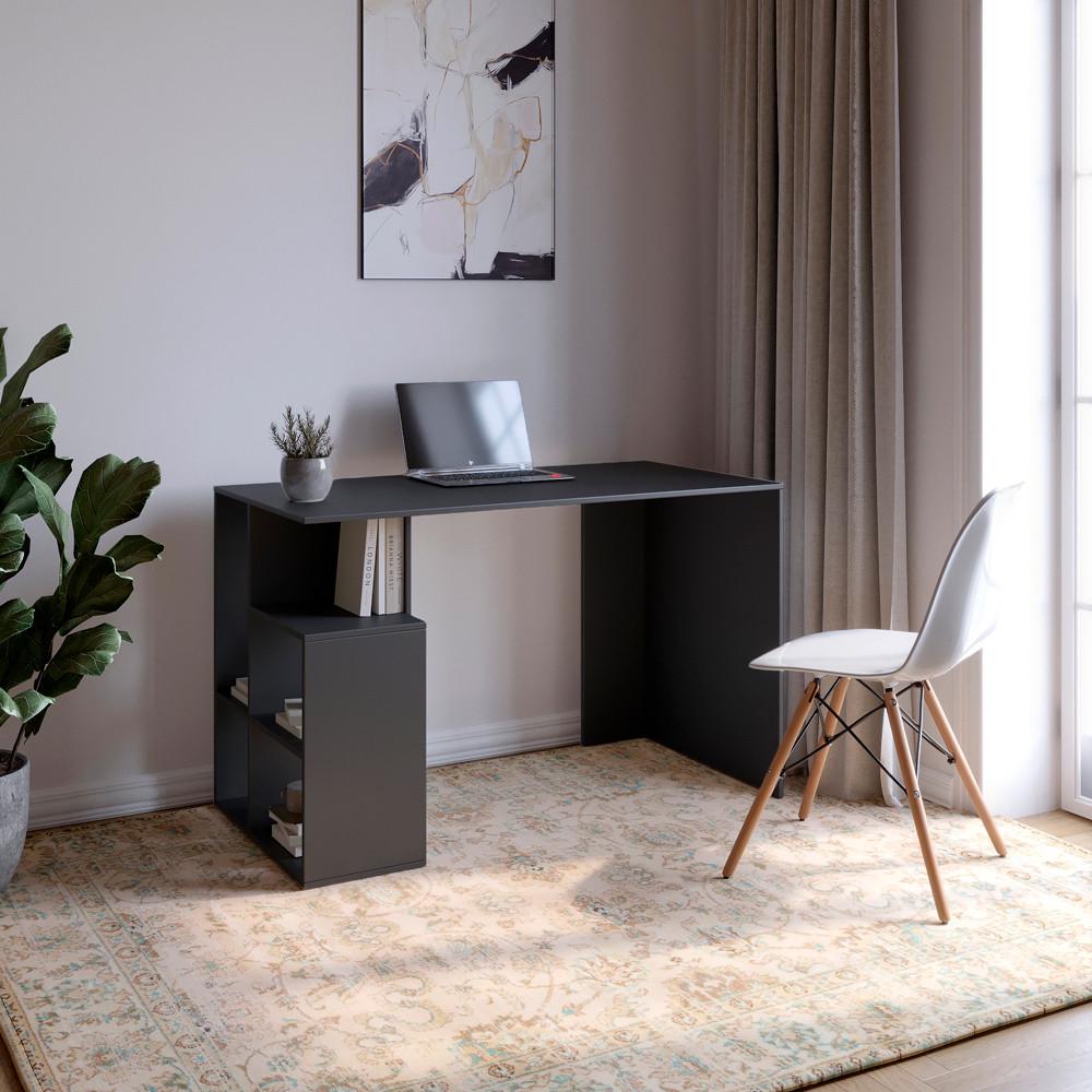 Компьютерный стол Джеко 1200/3 120х60х73,8 см Антрацитовый (23451251)