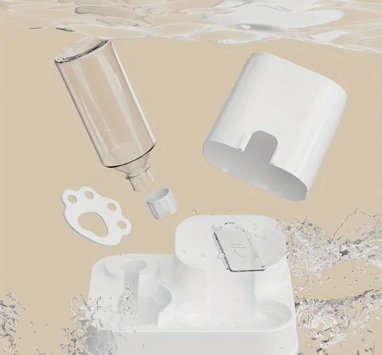 Автоматична годівниця та поїлка 2в1 для котів і собак 500 г 400 мл (2010) - фото 6