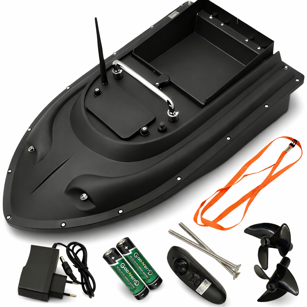 Кораблик для прикормки Lixada V050 200 м 5200 мАч с дистанционным управлением Кораблик для прикормки Lixada V050 200 м 5200 мАч с дистанционным управлением