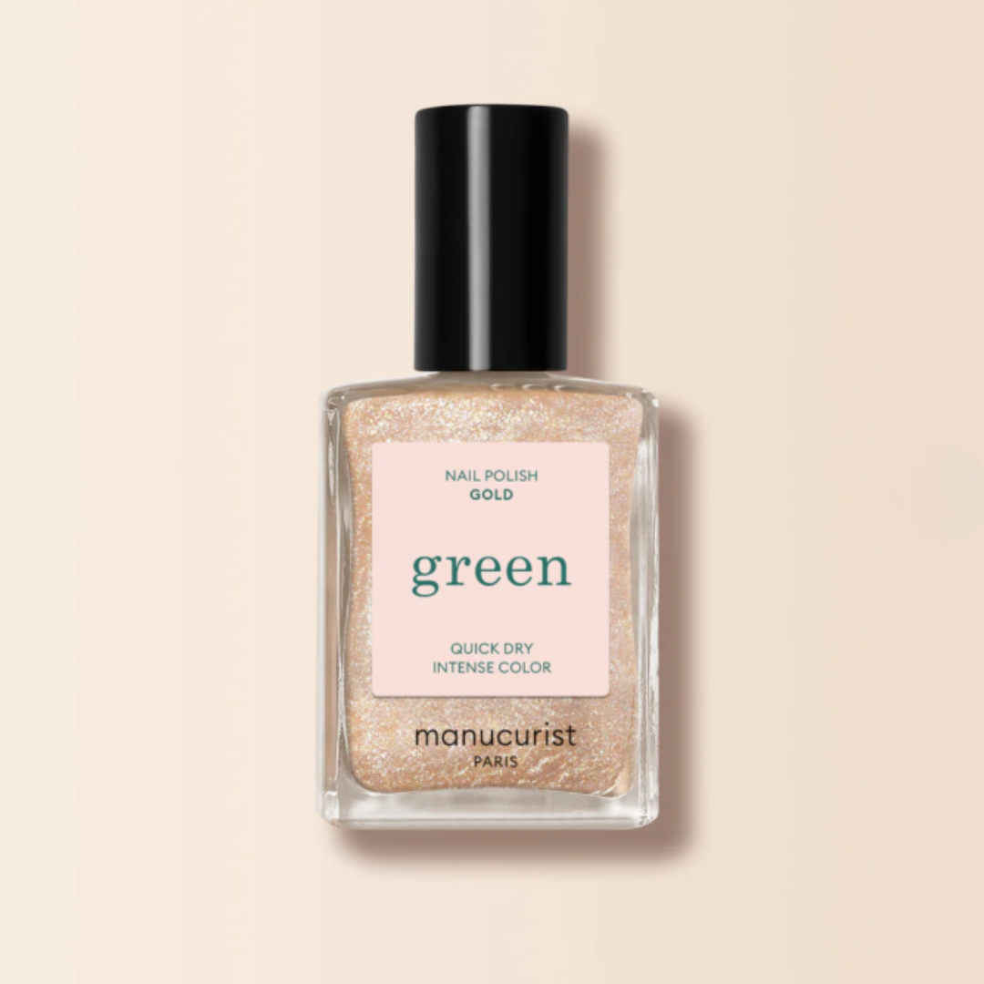 Эко-лак для ногтей Manucurist GREEN Gold 15 мл