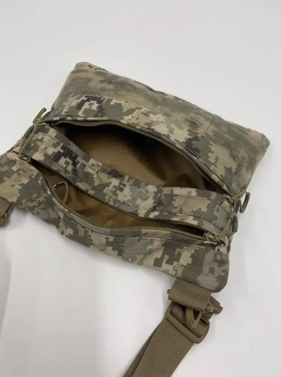 Сумка через плечо ММ-14 XL 35x28 см Пиксель (S-P-2) - фото 2