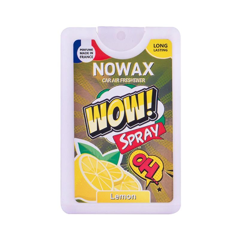 Ароматизатор воздуха с распылителем Nowax WOW Spray 18 мл Lemon
