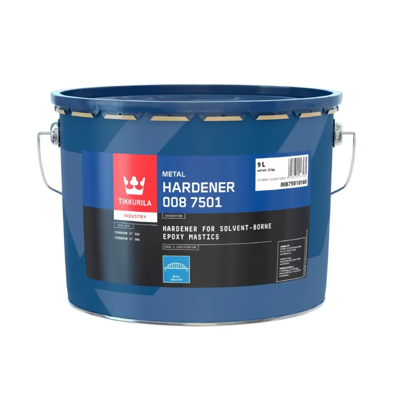 Затверджувач для епоксидних фарб TIKKURILA Hardener 7501 Temabond 9 л