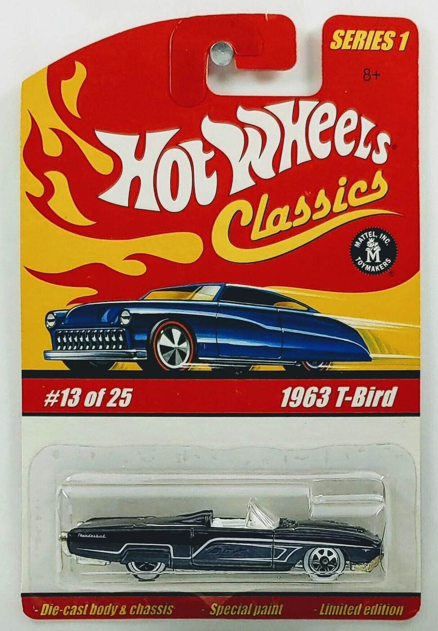 Игрушечная машинка Hot Wheels 1963 T-Bird Ford 2005 Classics Series 1 13/25 dark Purple (H7078-dp)