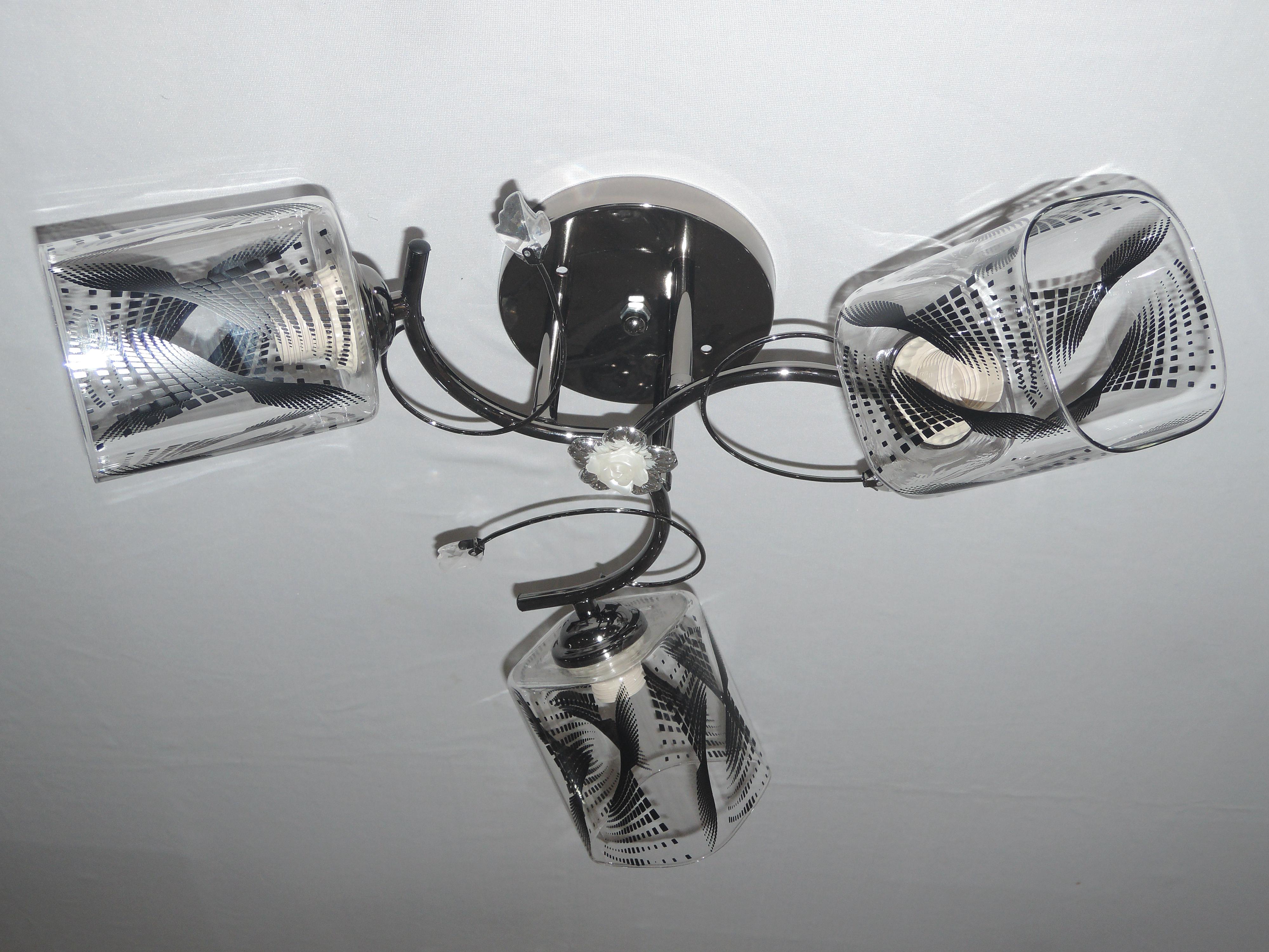 Люстра декоративная Sirius Ю 9622/3 на 3 плафона (000033116)