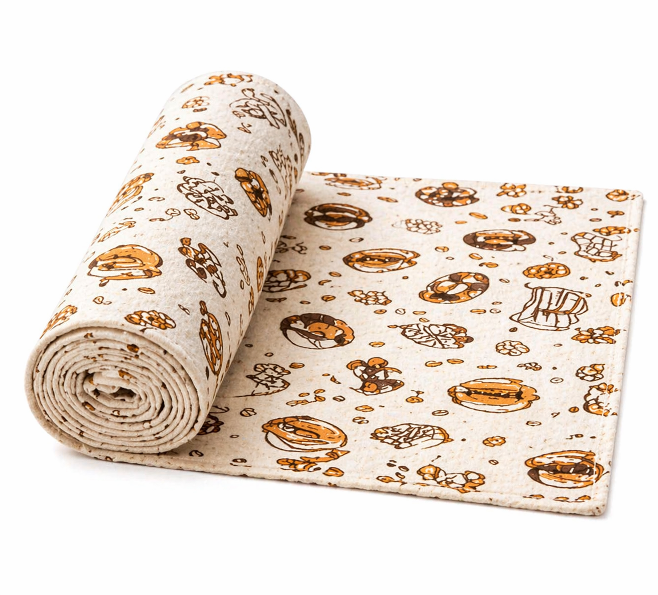 Салфетки микрофибровые K-58-120 Кухня безворсовая в рулоне 20 шт. 25х25 см Бежевый (2934006300)