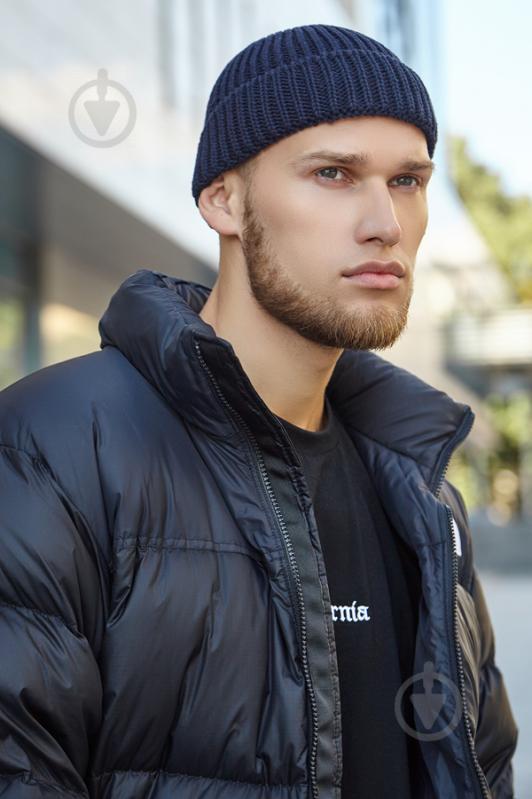 Мужская шапка «Гарри» Braxton темно-синий 56-59