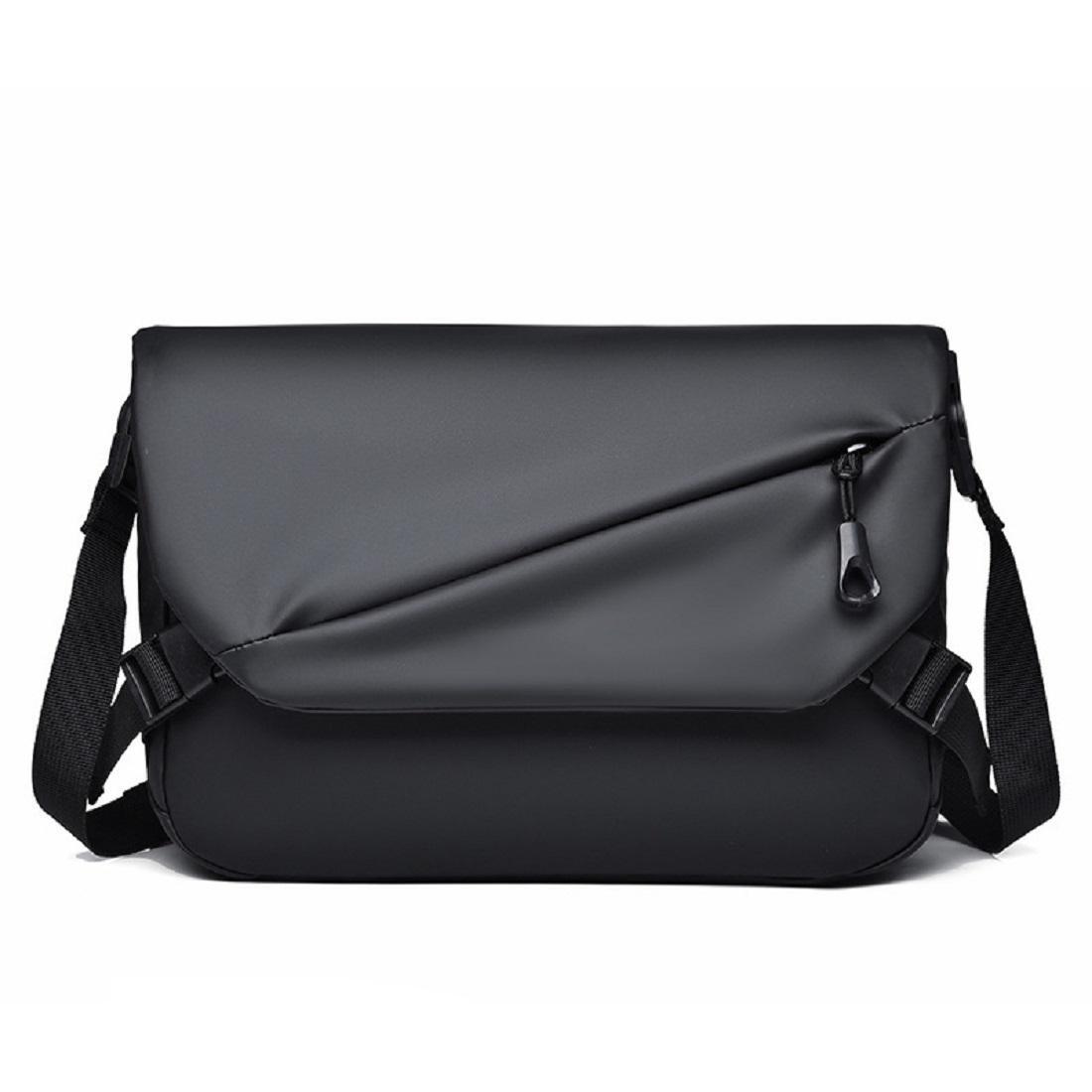Мужская сумка через плечо Royal Bag ATN02-L855A Черный (7921)