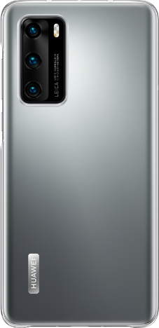 Прозорий Чохол для Huawei P40 (ультратонкий силіконовий) (14017) - фото 3