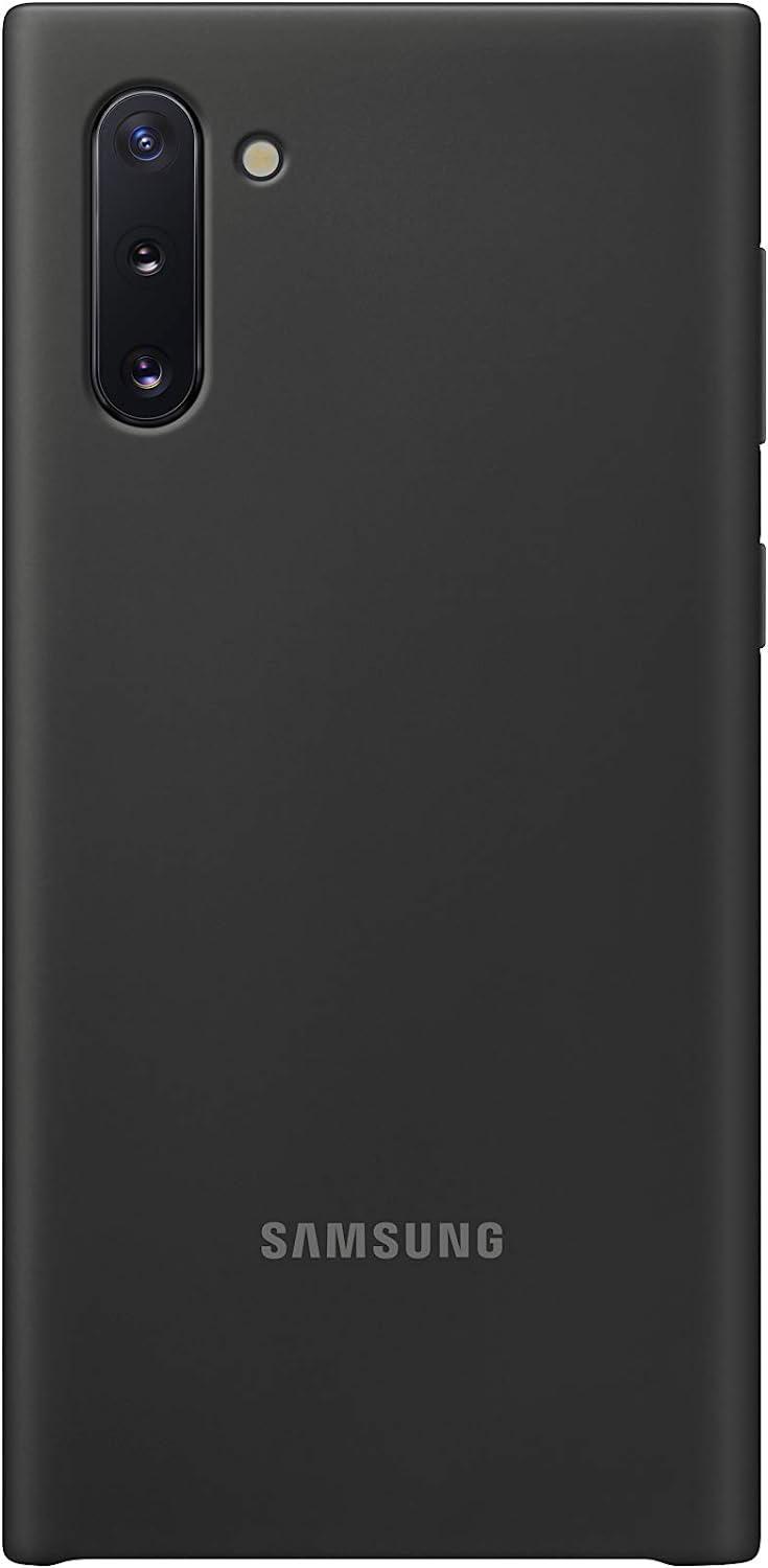 Чехол силиконовый противоударный Official Silicone Cover EF-PN970TBEGRU для Samsung Galaxy Note 10 Black
