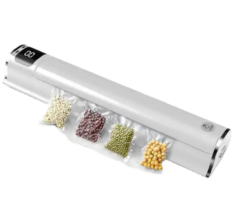 Вакуумный упаковщик с дисплеем от Type-C USB 1200 Вт и набор пакетов (145) - фото 3 Вакуумный упаковщик с дисплеем от Type-C USB 1200 Вт и набор пакетов (145) - фото 3