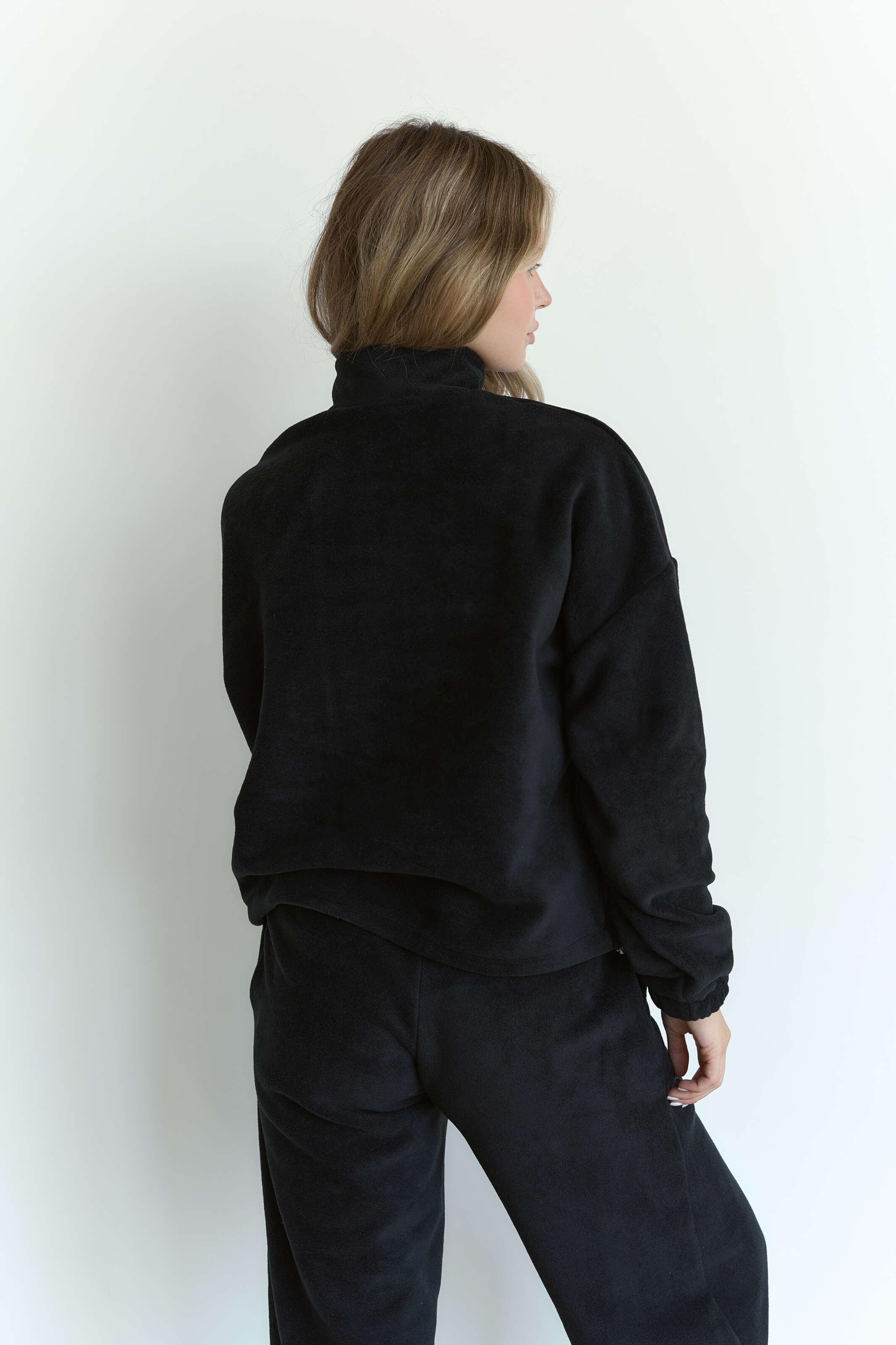 Костюм флісовий FLOW S/M Чорний (10101SM) - фото 6