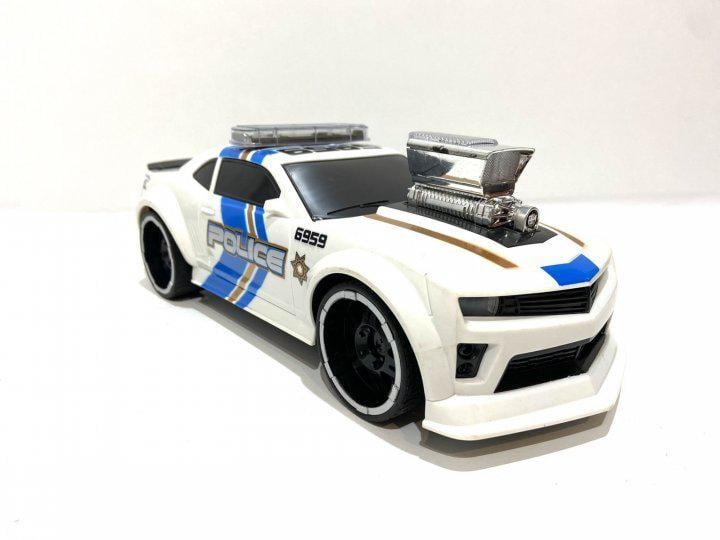 Машинка на радиоуправлении Limo Toy АвтоСвіт AS-2643 мигалки/сирена Белый (1278974584)