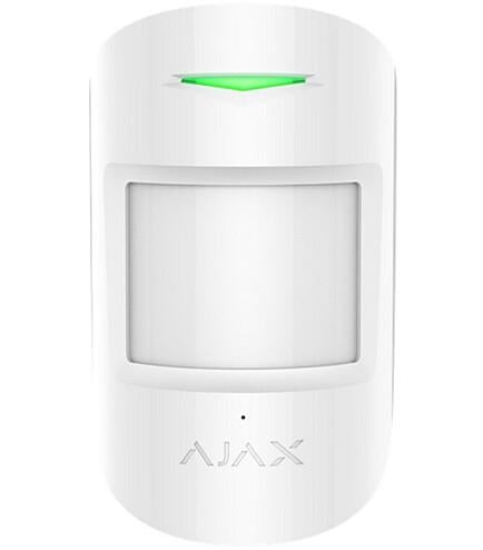 Датчик движения и разбиения стекла беспроводной Ajax CombiProtect 7170.06.WH1/38097.06.WH1 White