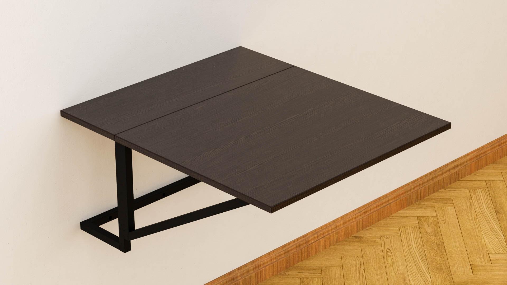 Обеденный стол раскладной Ferrum-decor Александр 3 металл/ДСП 16 мм 750x600x700 мм Черный/Венге Магия (FRD-105630) Обеденный стол раскладной Ferrum-decor Александр 3 металл/ДСП 16 мм 750x600x700 мм Черный/Венге Магия (FRD-105630)