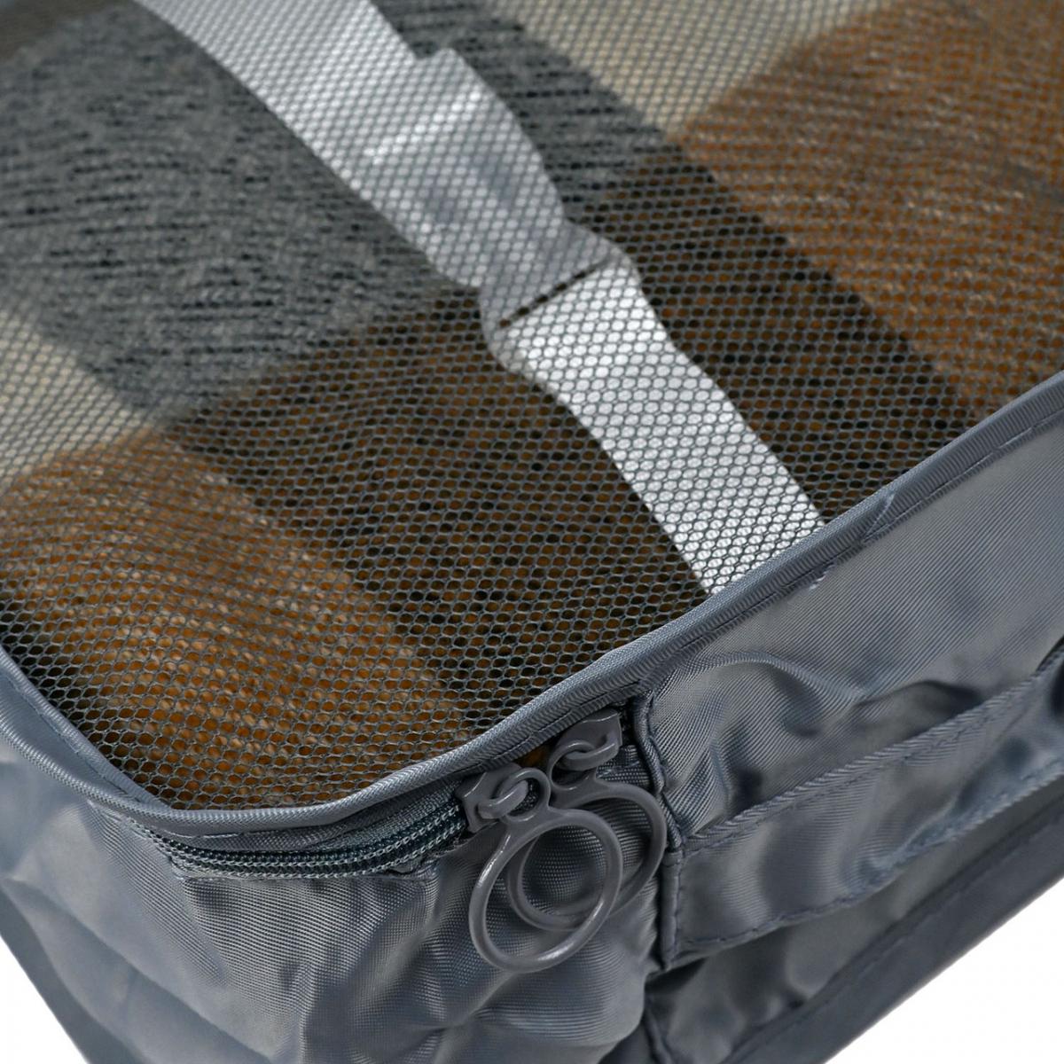 Набір органайзерів для подорожей 8в1 нейлон Сірий (КДО-40-51) - фото 6 Набір органайзерів для подорожей 8в1 нейлон Сірий (КДО-40-51) - фото 6