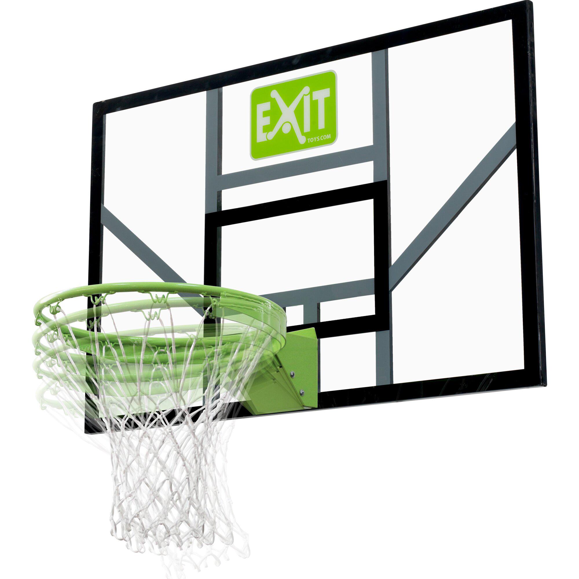 Баскетбольний щит посилений Exit Galaxy + кільце з амортизацією 116х77 см (46.40.30.00)