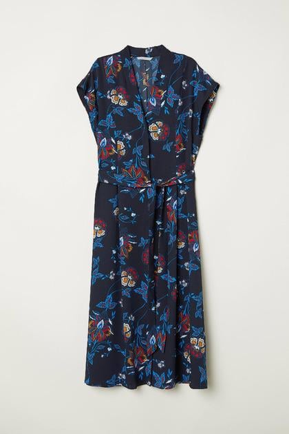 Сукня H&M 568837П Квіти р. 38 Синій Сукня H&M 568837П Квіти р. 38 Синій