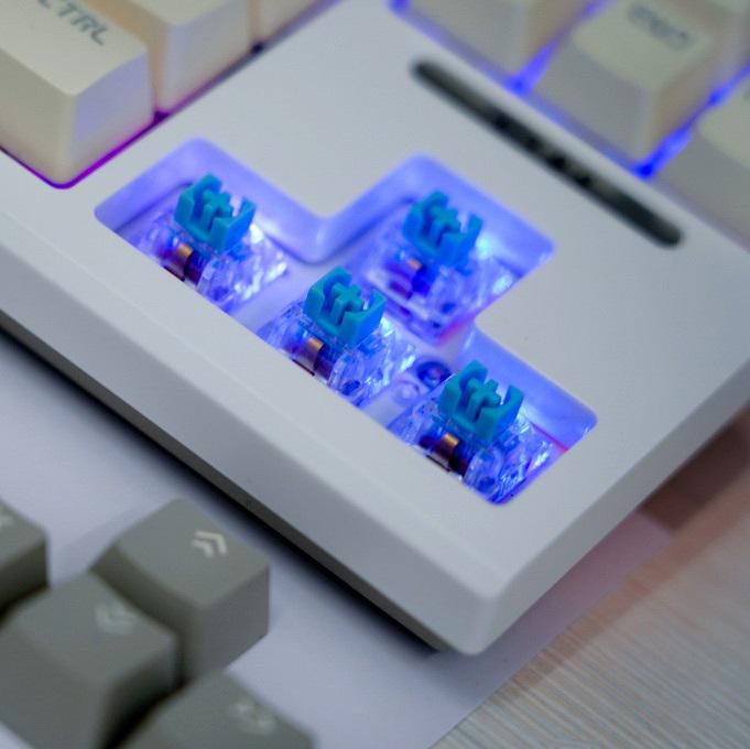 ᐉ Клавиатура механическая Langtu LT84 проводная RGB/USB с индикаторным ...